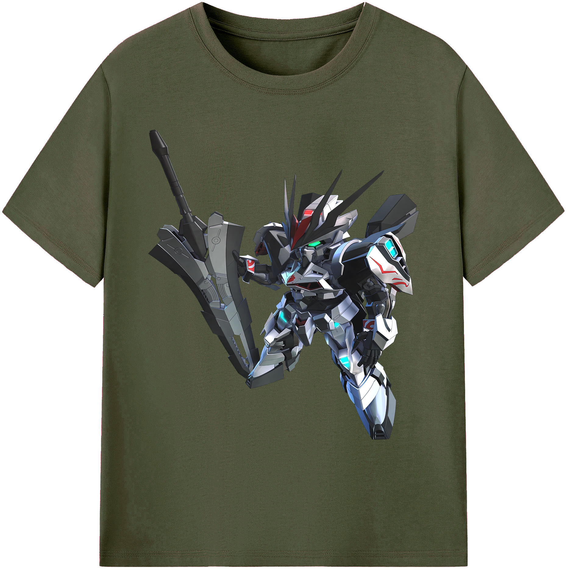 （画像用） 機動戦士ガンダム Mobile Suit Gundam 綿100％ メンズ半袖Tシャツ｜肌触りやわらか＆通気性